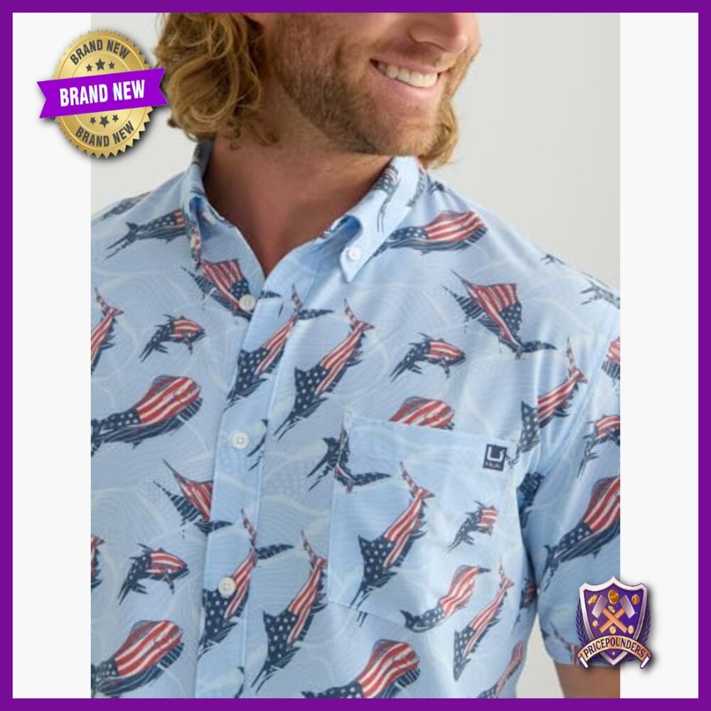 Men's Performance Button Down Shirt, Quick-Dry, U… - image 4